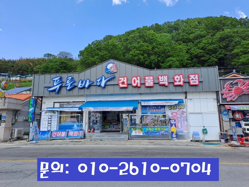 푸른바다 건어물백화점 파격 세일! 건어물백화점 오징어, 울산제약가 동해안 해풍건조 건어물 백화점. 만원. 문의: 010-2610-0704
