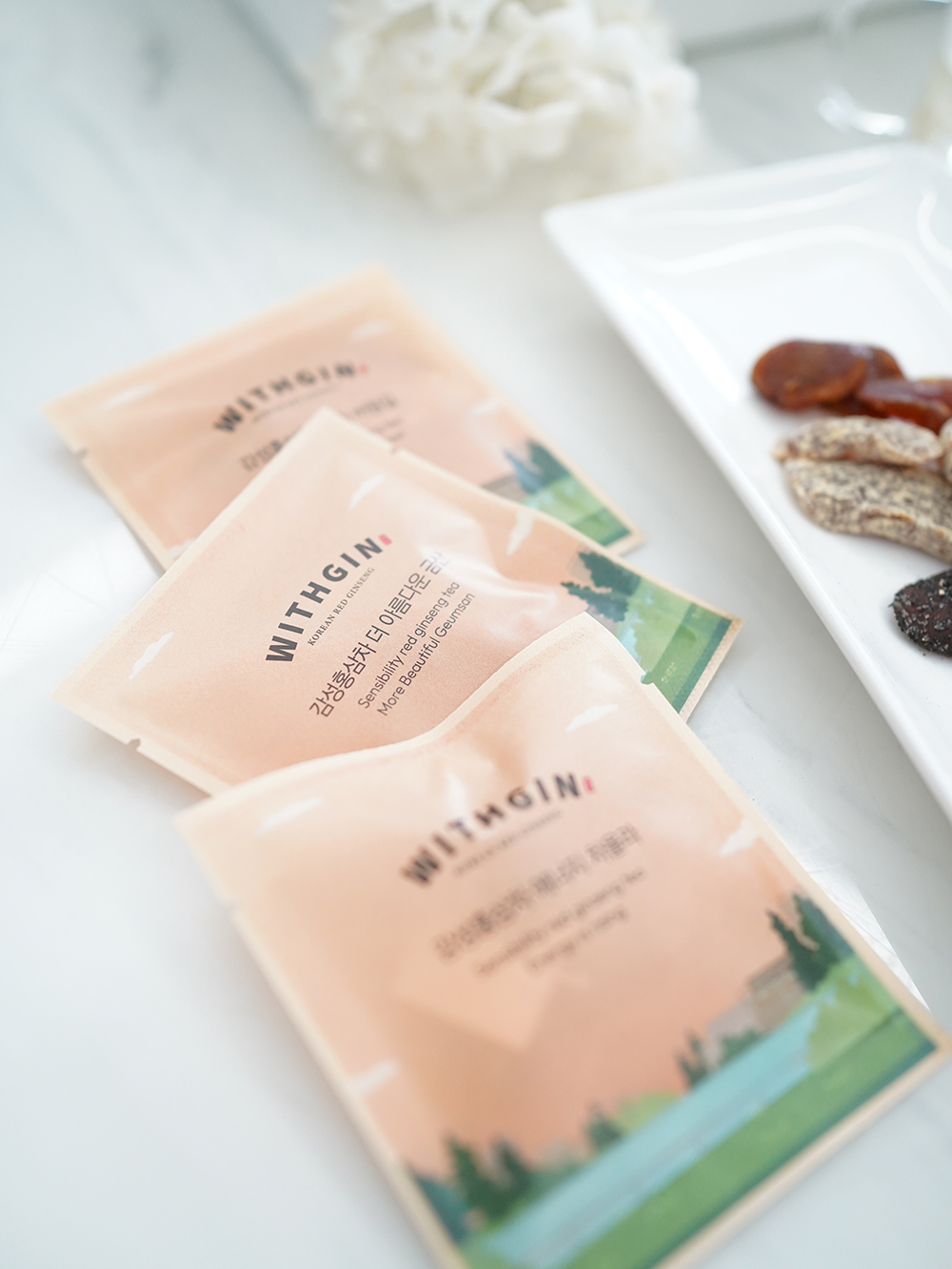 WITHGIN 한국 홍삼 감성홍삼차 더 아름다운 금산 Sensibility red ginseng tea More Beautiful Geumsan WITHGIN