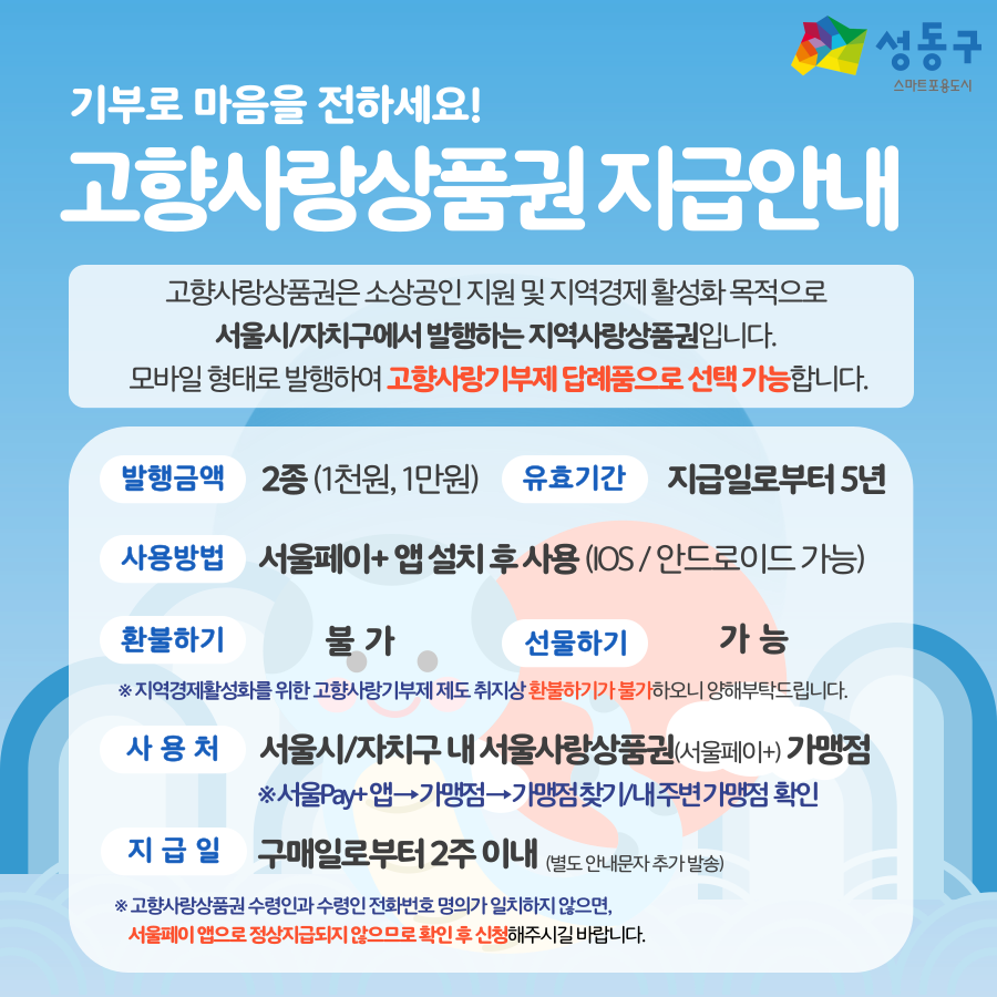 성동사랑상품권