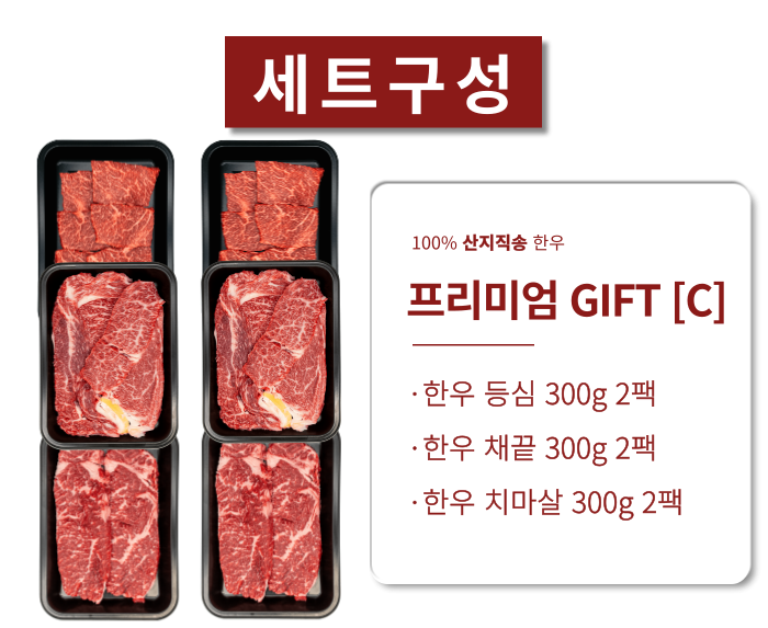 산소차단려력이 우수한 스킨포장, 금박프린팅으로 더욱 고급스러운 선물지함박스