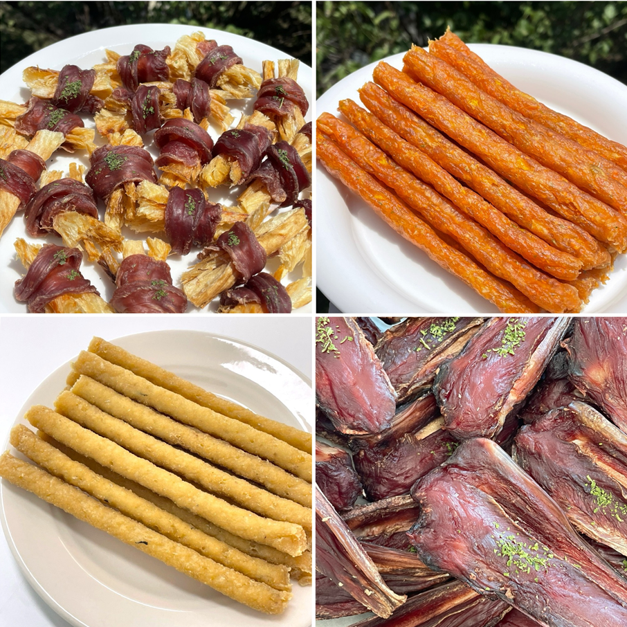 2. 꼬꼬야채스틱 8p[원재료: 무항생제 닭가슴살(국내산), 당근, 애호박, 파프리카(국내산)]