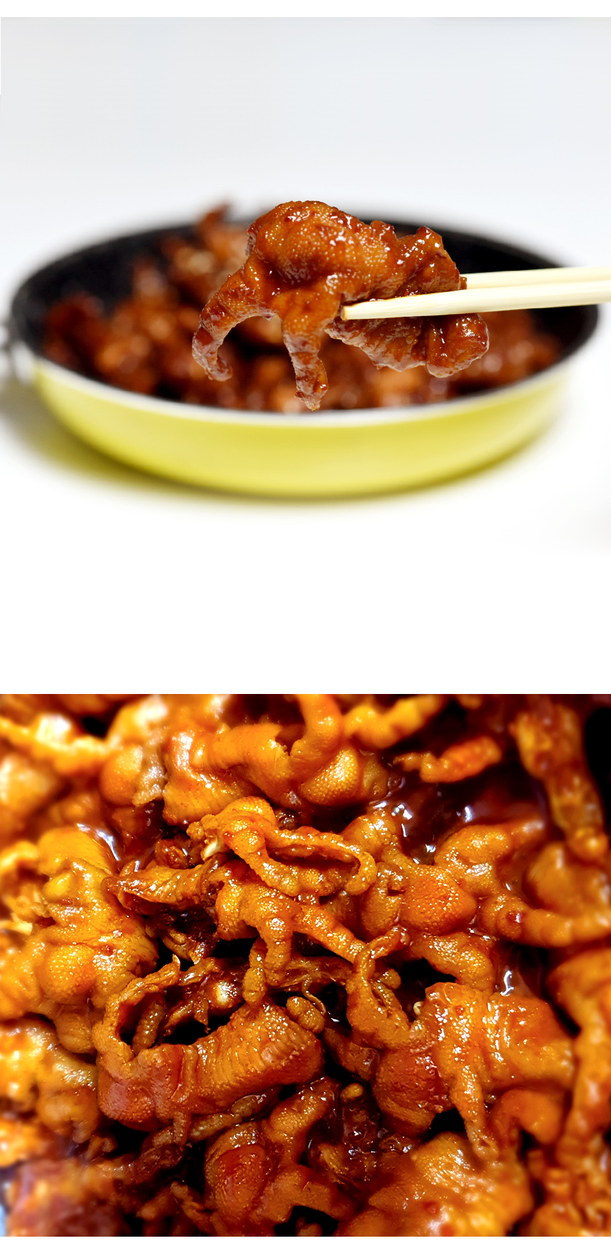 곱창전골 맛있게 먹는 방법
차가운물에 팩채로 40분정도 담궈 해동해주세요.
1. 냄비에 사골육수를 붓고, 물 1컵을 붓습니다.
2. 해동한 곱창전골을 넣고 개인 취향에 따라 파, 김치한줌, 버섯 등을 추가하여 끓이시면 더욱 맛있습니다.
3. 25분이상 푹 끓여 드시면 부드러운 곱창전골이 됩니다. 중간에 물을 추가해 주셔도 좋습니다.