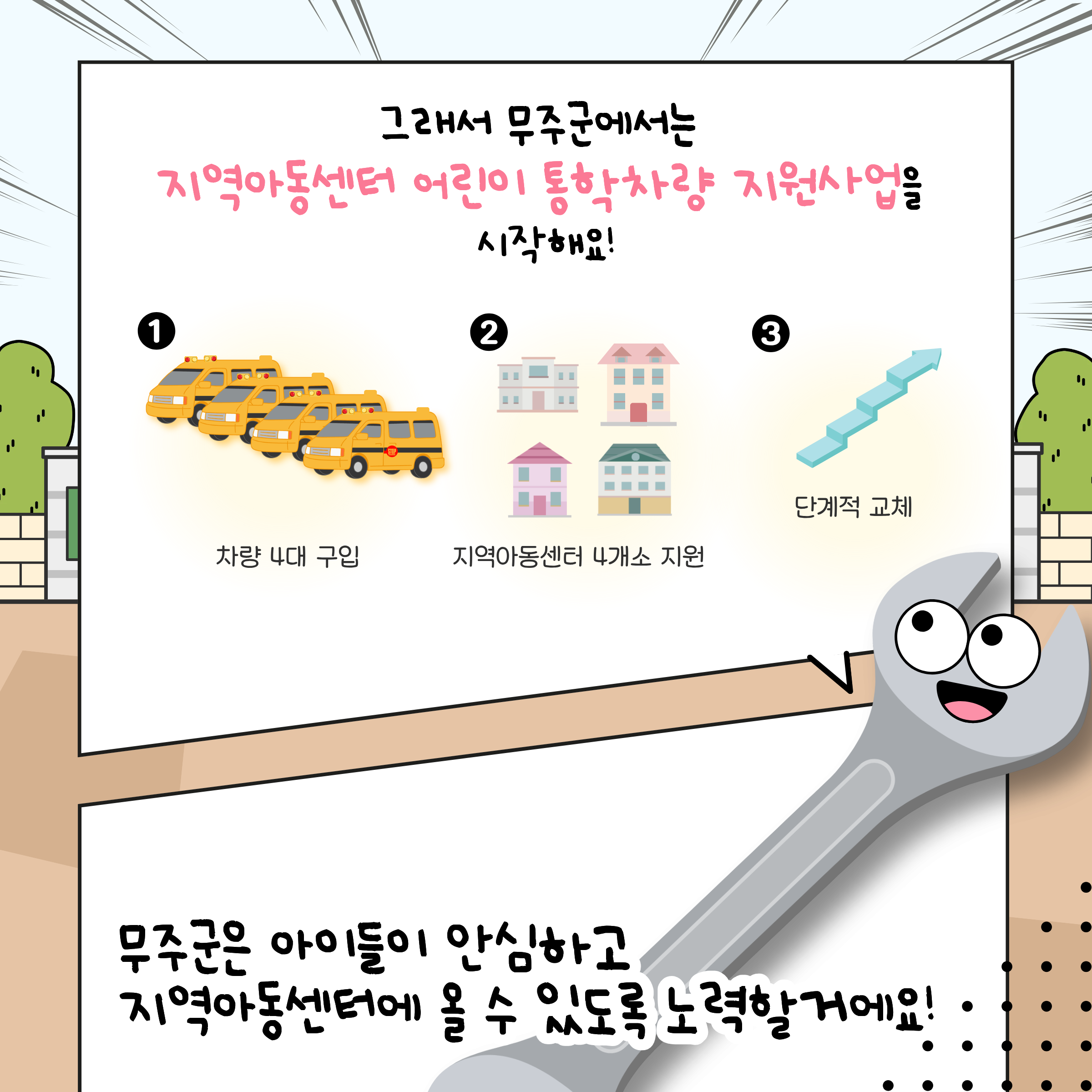 [무주군] 지역아동센터 어린이 통학 차량지원사업 입니다. 모금 기간은 2025.12월 부터 2027.12월까지 으로 목표 모금액은 1억 8천만원입니다. 