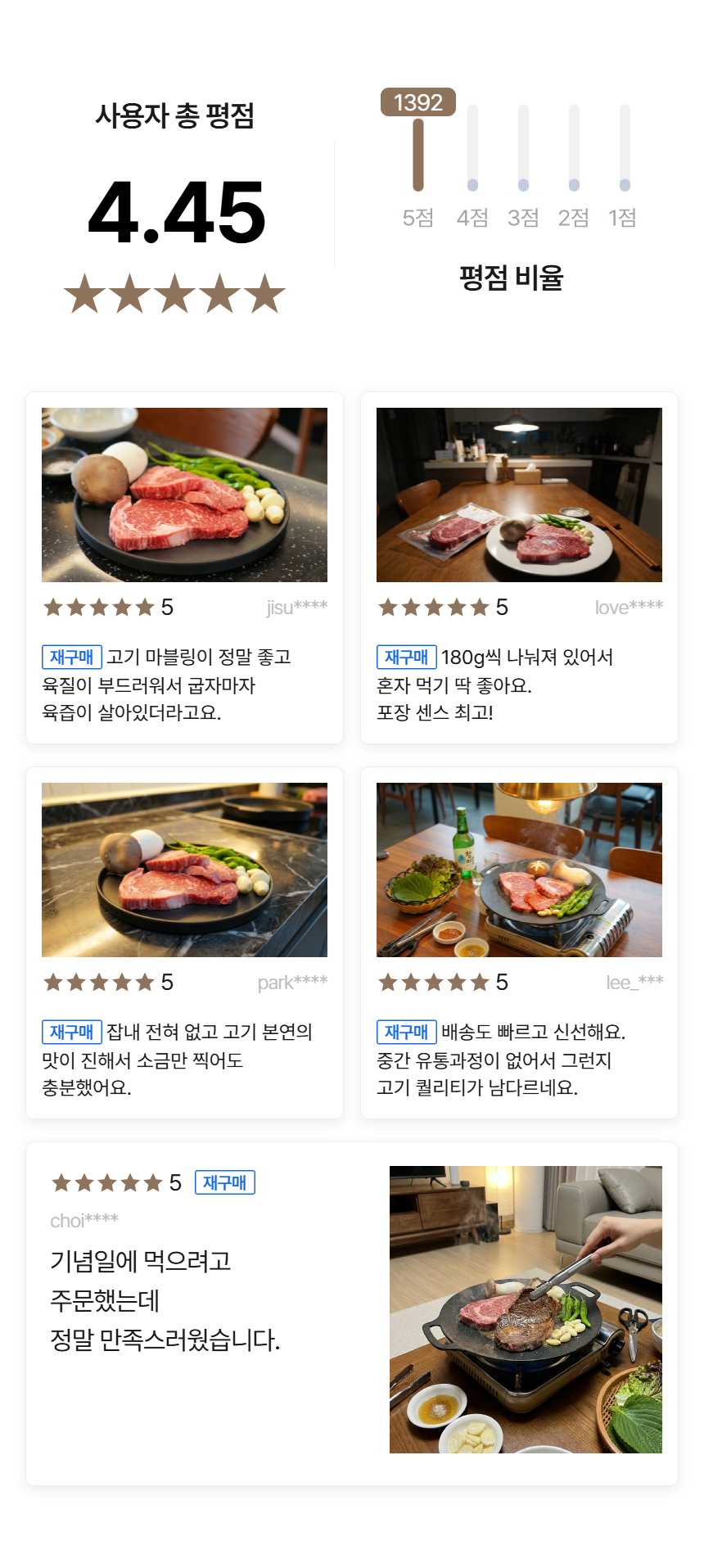 확인해보세요 900g