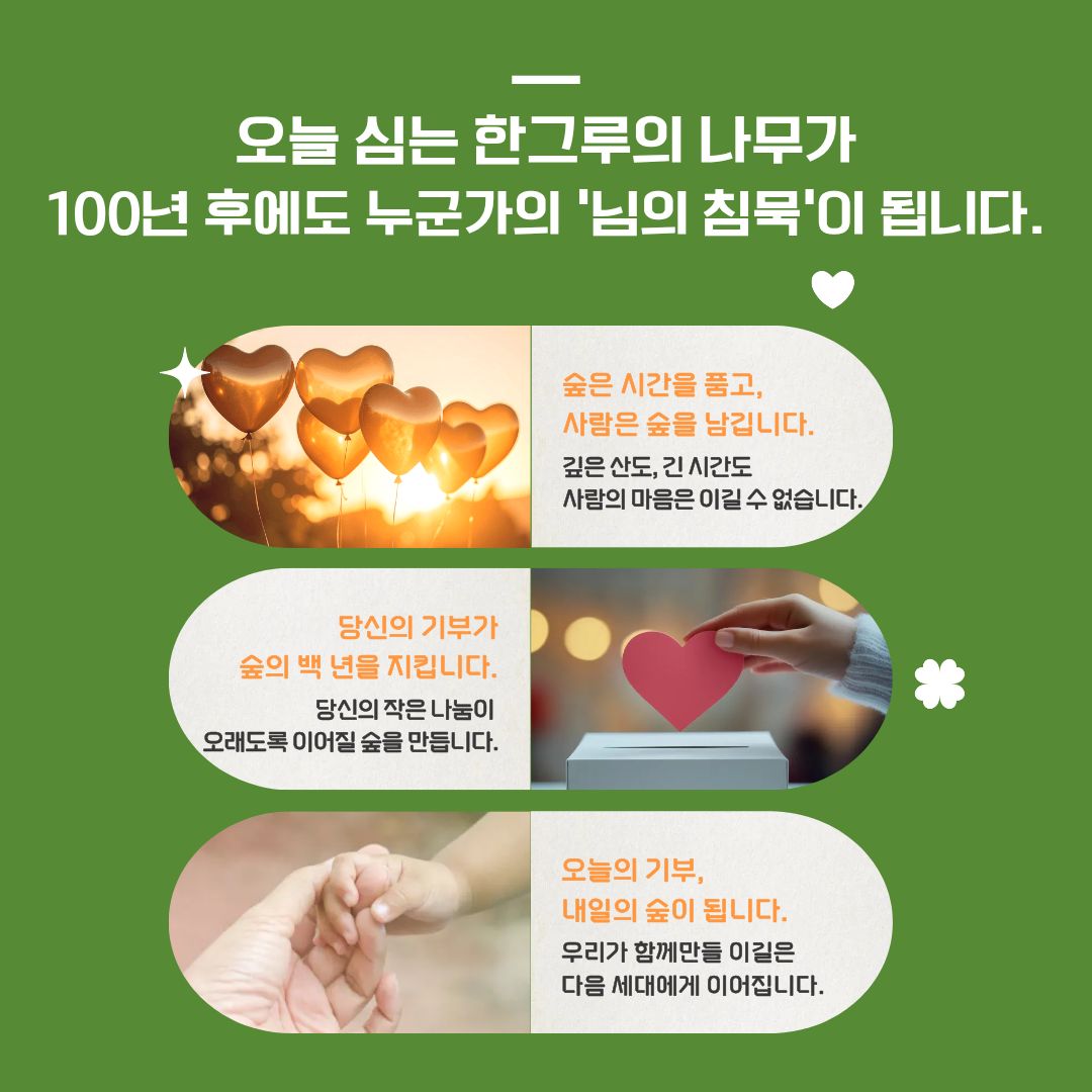 님의 침묵 발간 100주년 기념 만해 단풍나무숲길 조성사업