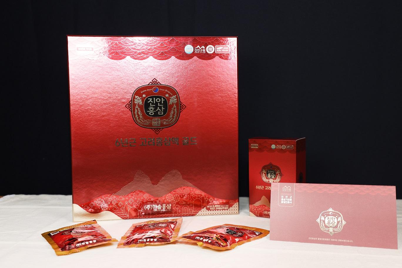[전북 진안] 6년근고려홍삼액골드 80ml*60포 사진1