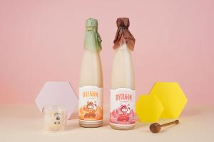 [전북남원]지리산 달곰+별곰 막걸리 세트 500ml, 총2병