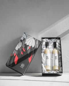 [강원 철원]우창 두루미양조장 전통주선물세트3호_ 철원오대쌀 탁주 17도 375mL x 2병