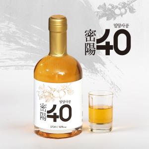 밀양40 (사과증류주40도 375ml 1병)