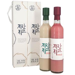 지란지교 프리미엄 탁주 2종 선물세트