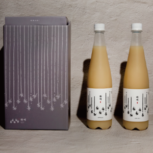 화비 선물세트(탁주) 6.5%, 750ml, 2세트(4병) (낙화주를 화비로 상표변경)