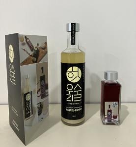 [대전광역시] 이호상우리술 프리미엄수제탁주+복분자미니어처세트 (전통주, 수제탁주)