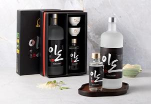 유기농 이도 미니어쳐 선물 세트 [ 750ML*1병 + 120ML*1병 + 도자기잔2EA