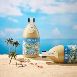 [전남 목포시] 밀물탁주 우주최초 통밀 100% 프리미엄 막걸리 8도 480ml