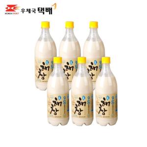 [전남 해남군]해창 찹쌀 생막걸리 9도6병 (900mlx6병)