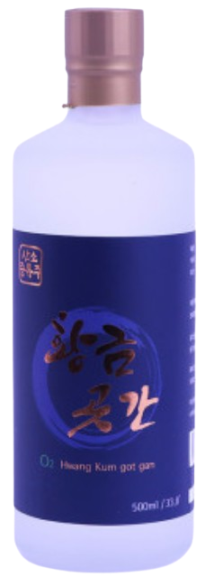 산소증류주 O2 황금곳간 33.8%/500ml