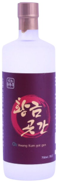 산소증류주 O2 황금곳간 38.3%/750ml