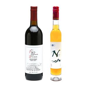 [홀릭2호] 포블루 레드 스위트 750ml + N 사과 화이트 스위트 375ml