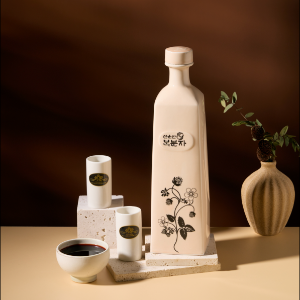 [전북특별자치도청] 선운산복분자주 700ml + 잔*2