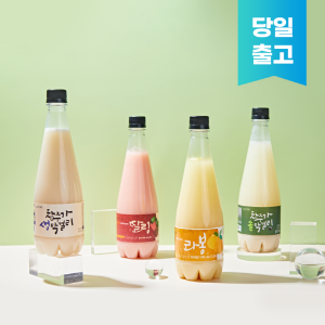 참주가막걸리4종세트(생막걸리1병+솔막걸리1병+라봉2병+딸링2병)