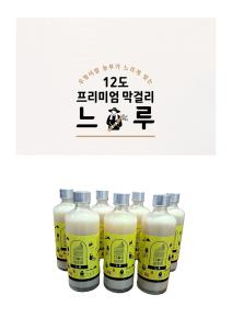 원주 전통주 12월의양조장 12도 탁주 '느루' (7병)