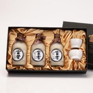 (경기도 화성시)배혜정도가 부자막걸리 10도 선물세트 375mlx3병 & 전용잔 2개