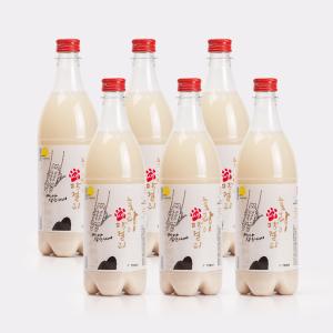 (경기도 화성시)호랑이 생막걸리 750ml x 6병 6%