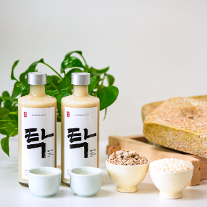 수제 프리미엄 탁주 [탁 13%] 360ml 2병 세트