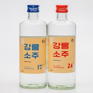 [술선물세트 A] 사임당 강릉소주 17도(375ml,미니) 24도(375ml,미니)