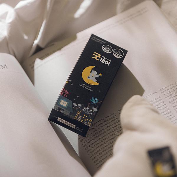 유기농 흑하랑 상추 락투신 테아닌 스트레스 케어 긴장완화 건강기능식품 굿데이