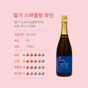 [충남 답례품]세인트하우스 딸기 스파클링와인 6도 750ml