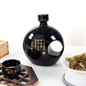 [충남 서천군] 한산소곡주 ||호암제조소|| 새벽달 블랙 선물세트 