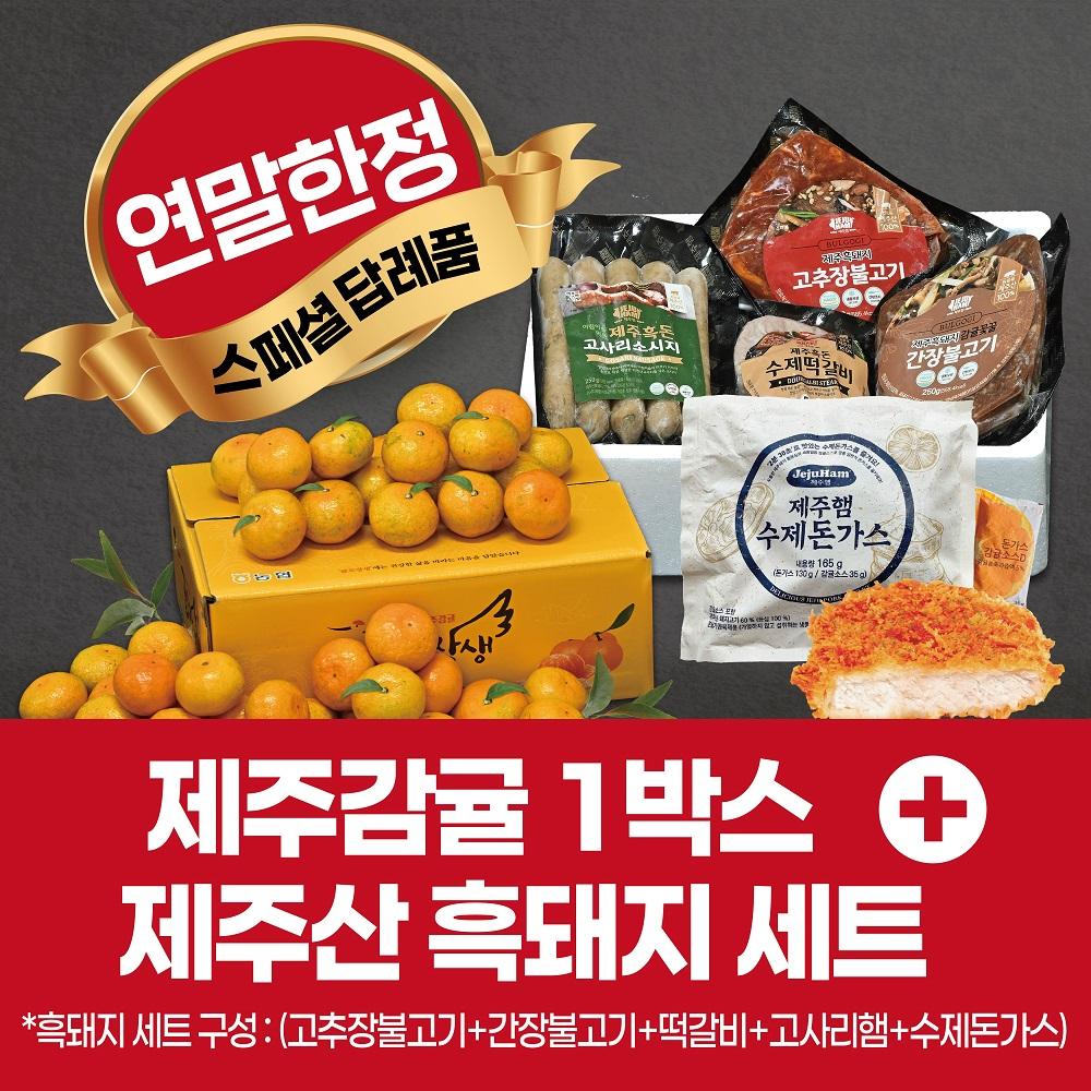 고향사랑e음 답례품 예시(제주 연말 한정 구성)