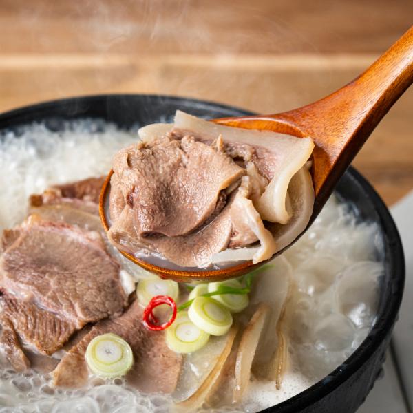 100% 국내산 한우 소머리곰탕 고기듬뿍 소머리국밥 550g