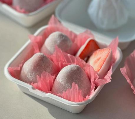 완주 딸기 찹쌀떡(모찌)