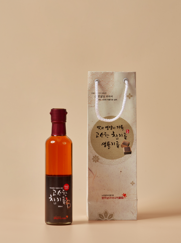 국산참기름300ml