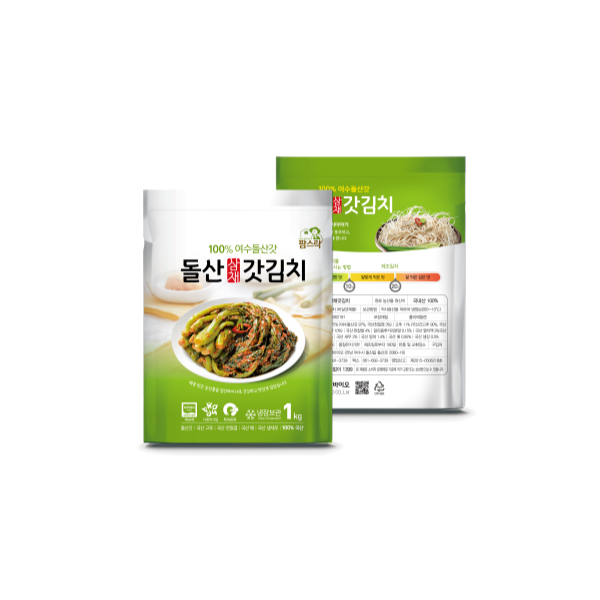 [설기획전]돌산삼채갓김치 3kg
