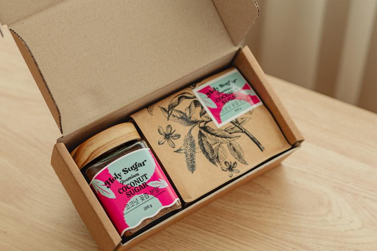 코코넛 꽃즙분말 2종 선물세