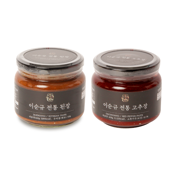 [이순규전통장] 된장450g + 고추장450g - 남양주시
