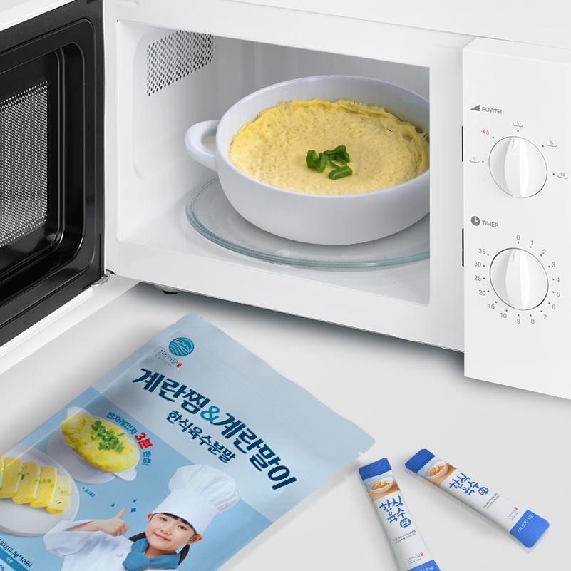 계란찜&계란말이 한식육수 분말 (60포)