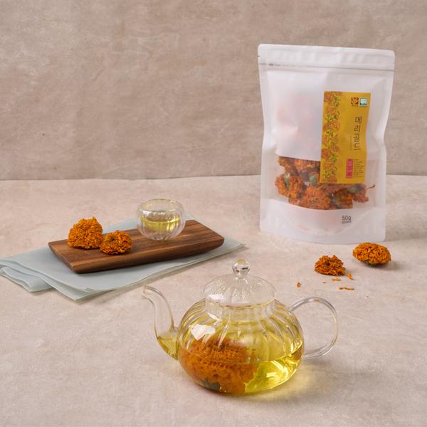 유기농 메리골드 건조차 50g*3