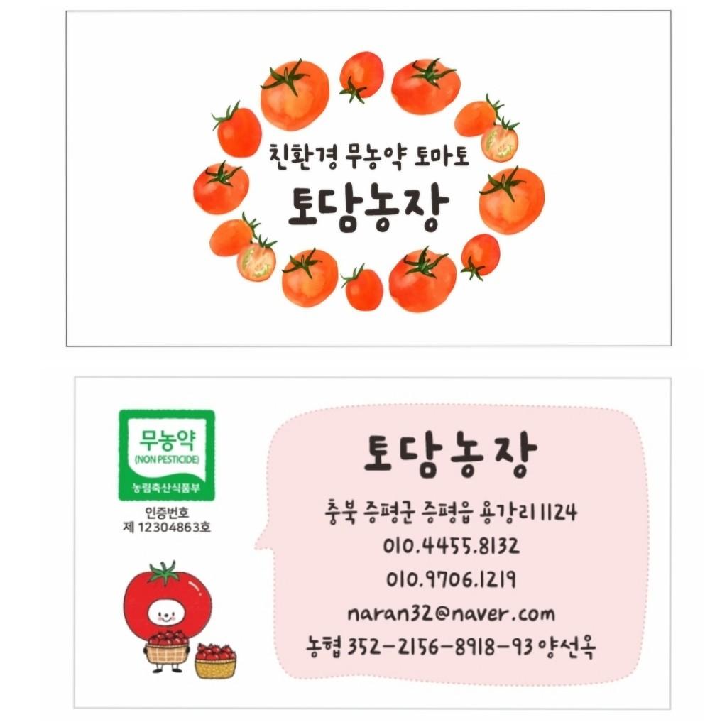 친환경 무농약 완숙토마토