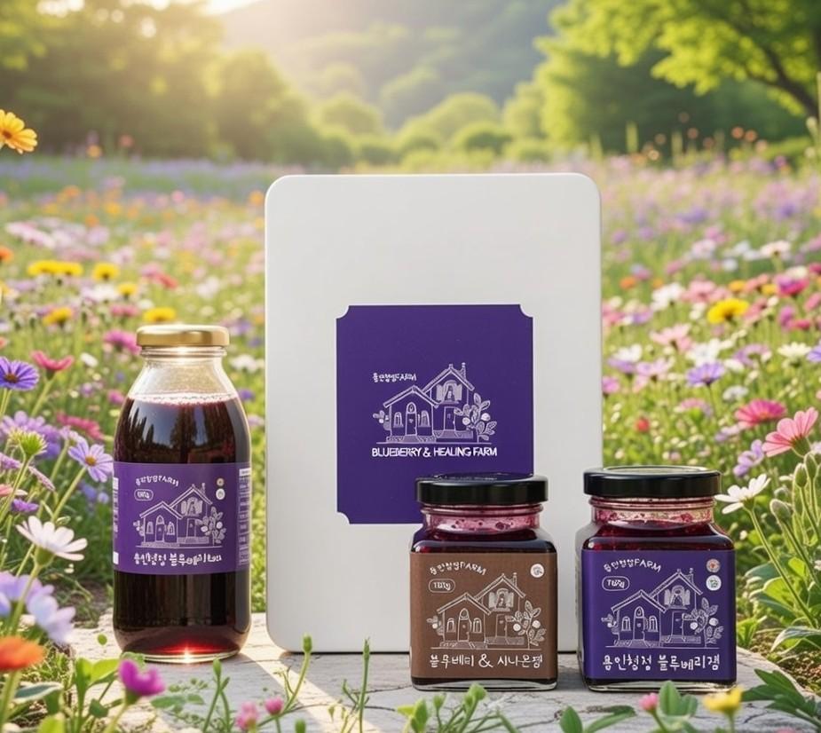 용인청정팜 블루베리 3종세트