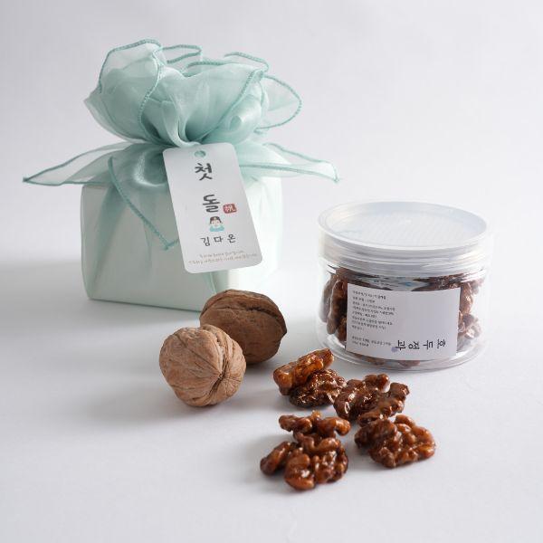 오븐에 구운 호두정과 답례품 선물세트 결혼·돌잔치·회사 답례품으로 좋은 프리미엄 간식