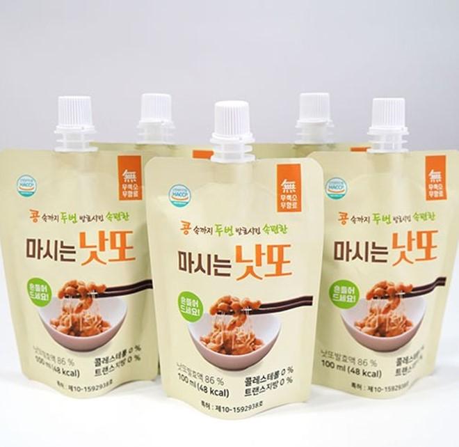(초록당) 두유보다 맛있는 마시는 낫또 100ml(15개/30개입)