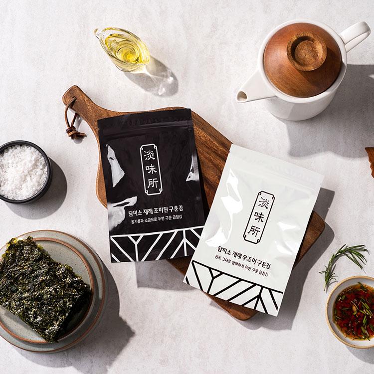 담미소 도리포 지주식 곱창김 미니김