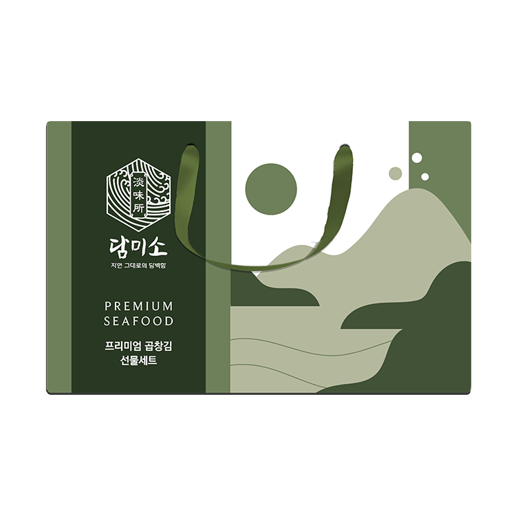 담미소 재래 절단김 6팩 선물세트