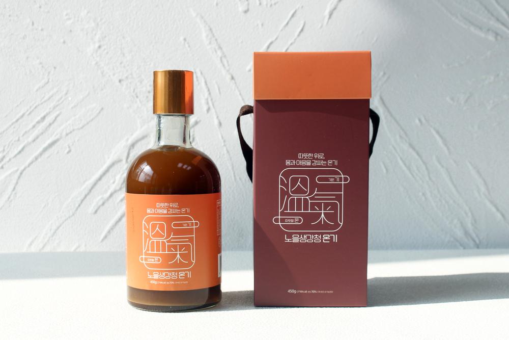 노을생강청 온기 450g, 1병 선물용 