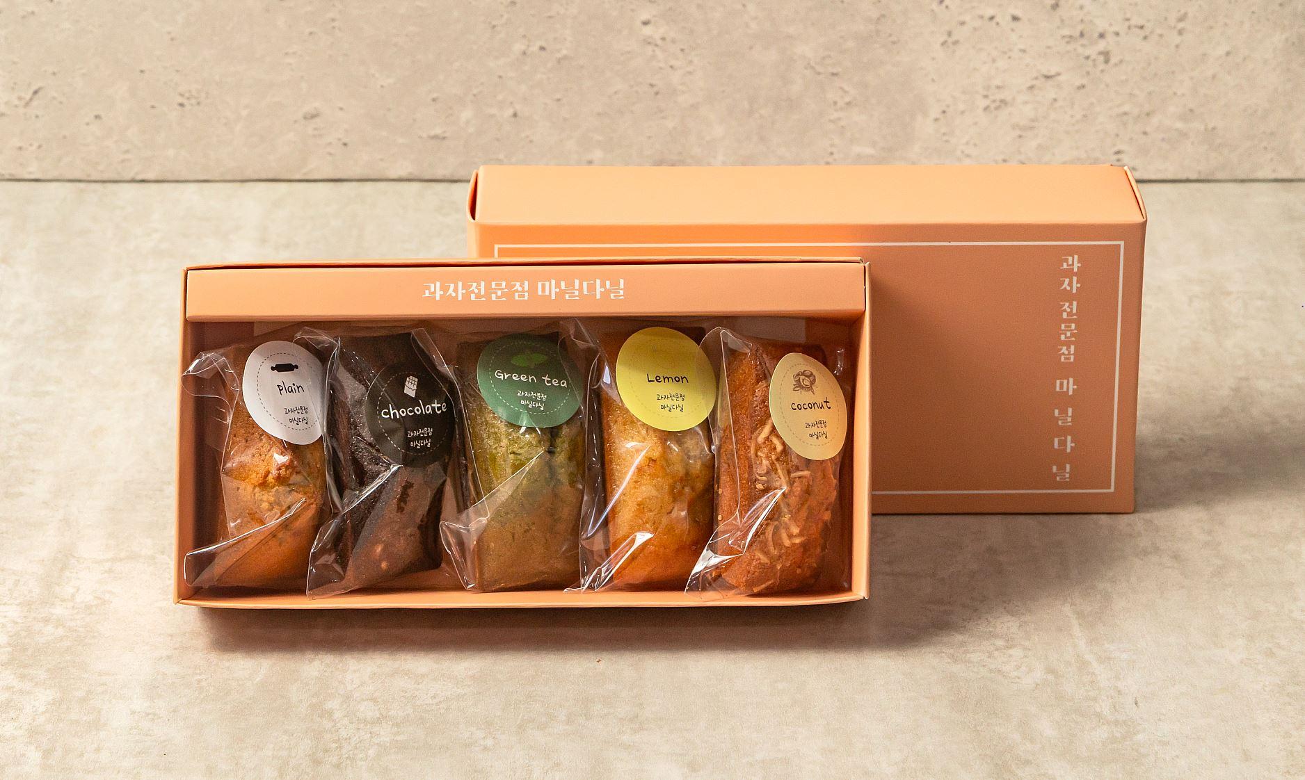 [양천구 고향사랑기부제] 마닐다닐 1호박스(휘낭시에 5개입)