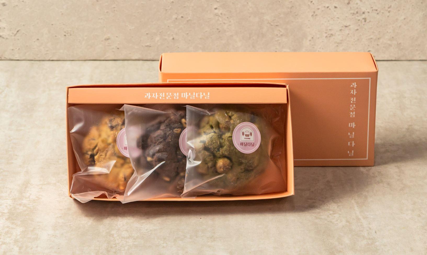 [양천구 고향사랑기부제] 마닐다닐 1호박스(르뱅쿠키 3개)